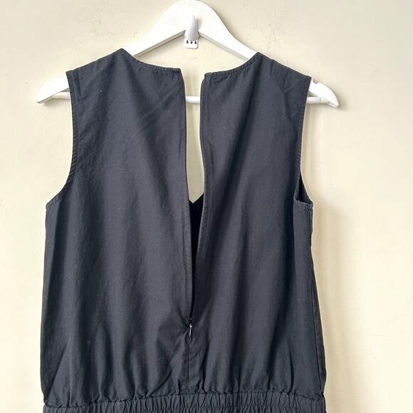 J.Crew Factory Jumpsuit Womens Size 4 Coveralls One-Piece Twill Romper Minimal - Picture 5 of 8